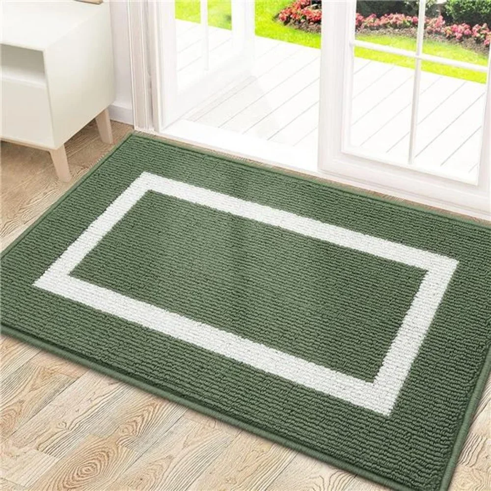 Indoor Door Mat, 32x20, Non-Slip Absorbent Resist Dirt Entrance Mat, Washable